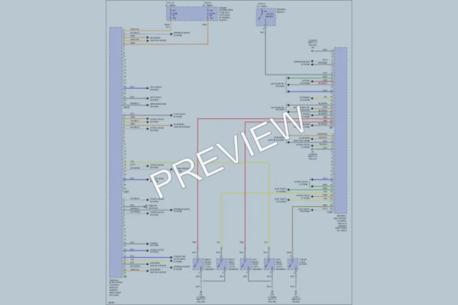 2003 Jaguar XType Body Control Modules wiring diagram preview
