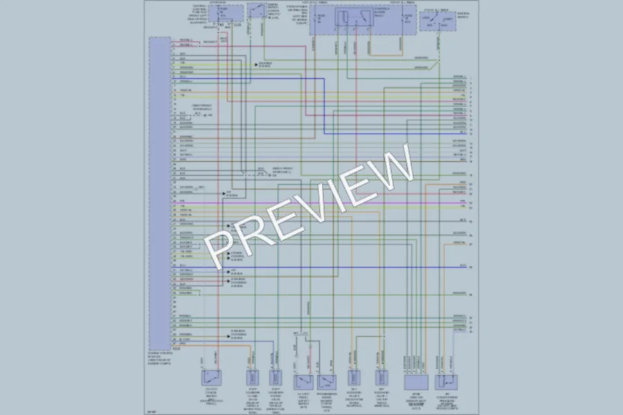 2003 Jaguar XType Engine Performance wiring diagram preview