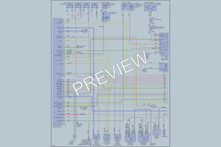 2003 Kia Optima Engine Performance wiring diagram preview