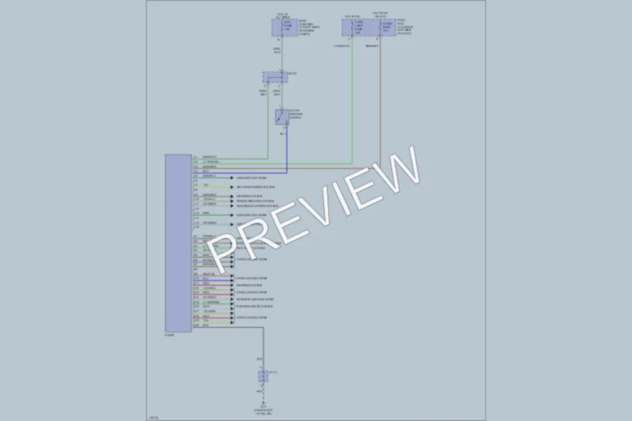 2003 Kia Rio Body Control Modules wiring diagram preview