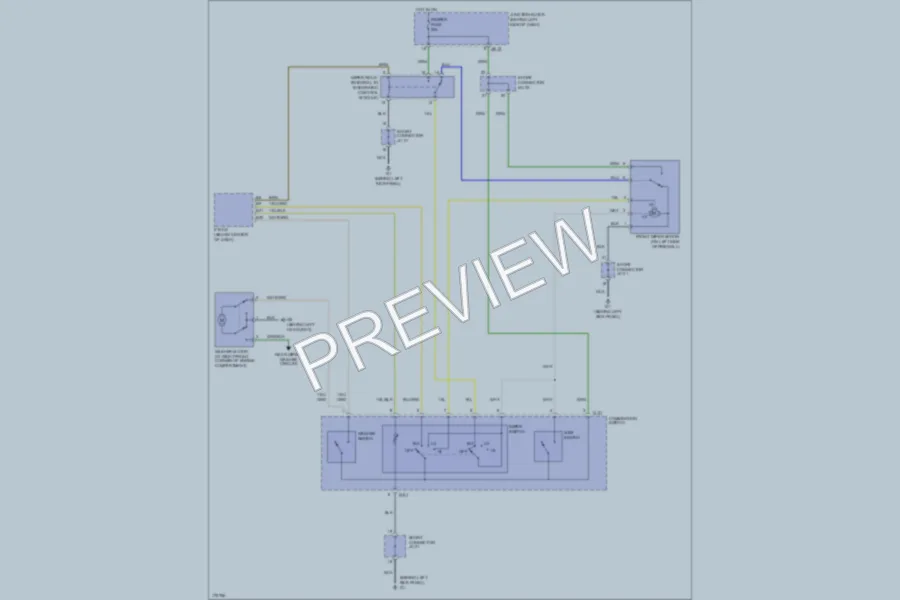 2003 Kia Sorento Wiper Washer wiring diagram preview