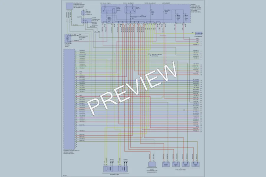 2003 Kia Spectra Engine Performance wiring diagram preview