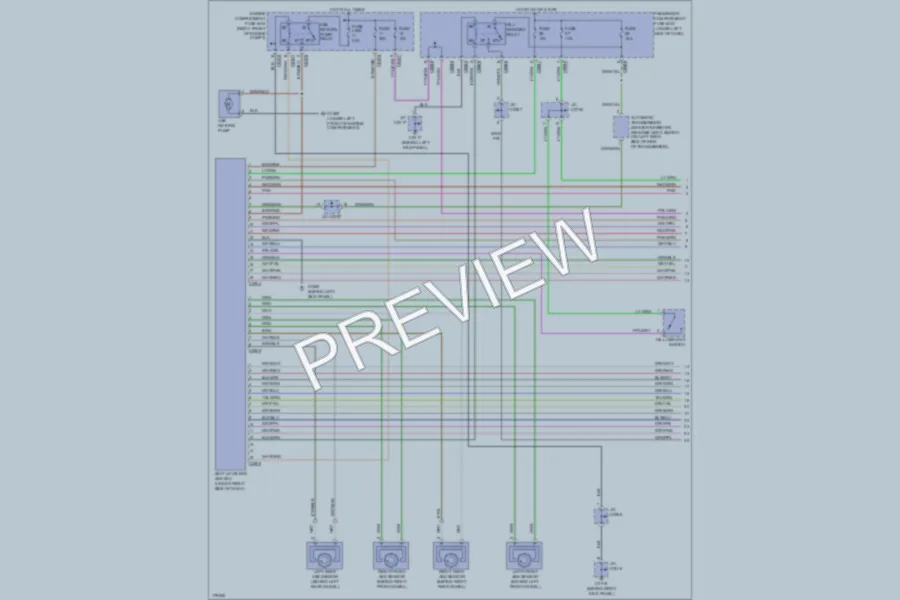 2003 LandRover Discovery Anti Lock Brakes wiring diagram preview