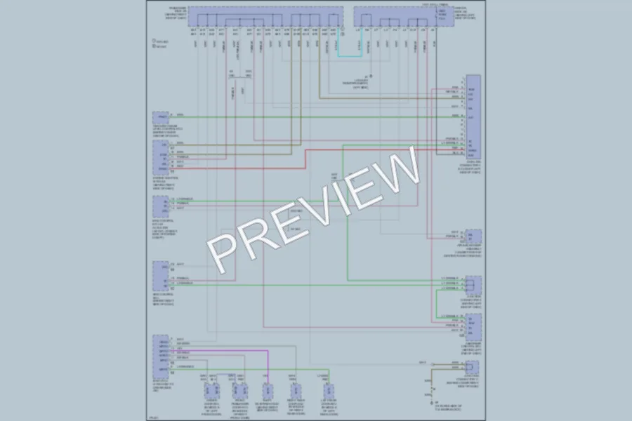 2003 Lexus ES300 Computer Data Lines wiring diagram preview