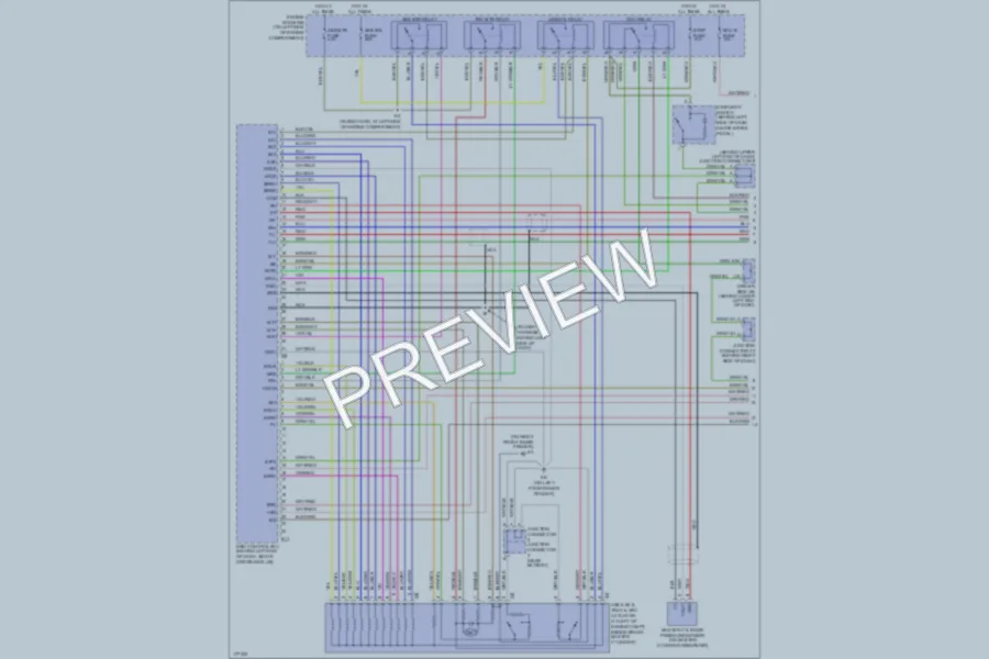 2003 Lexus GX470 Anti Lock Brakes wiring diagram preview