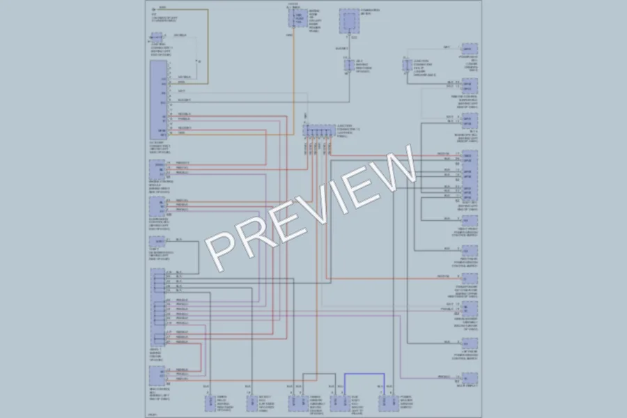 2003 Lexus GX470 Computer Data Lines wiring diagram preview