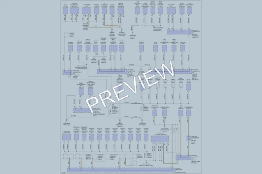 2003 Lexus GX470 Ground Distribution wiring diagram preview