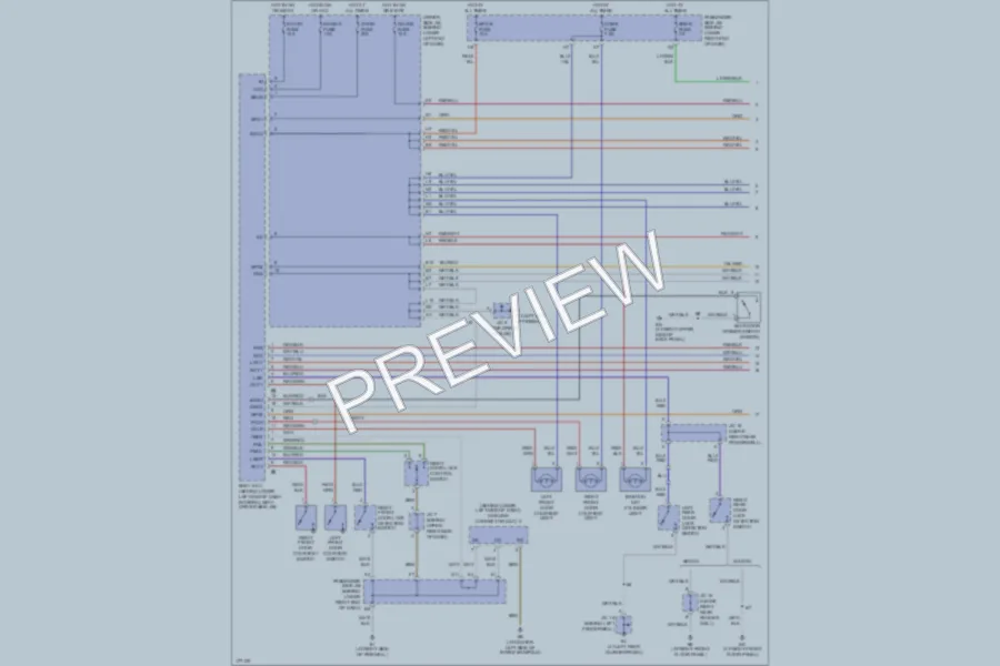 2003 Lexus IS300 Interior Lights wiring diagram preview