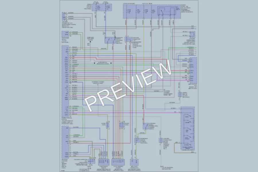 2003 Lexus LS430 Cruise Control wiring diagram preview