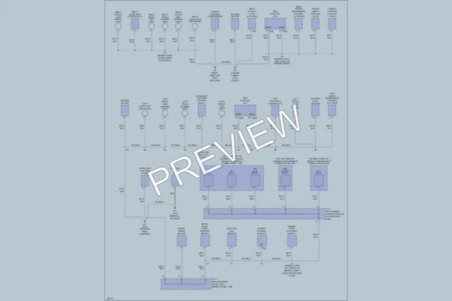 2003 Lexus LS430 Ground Distribution wiring diagram preview