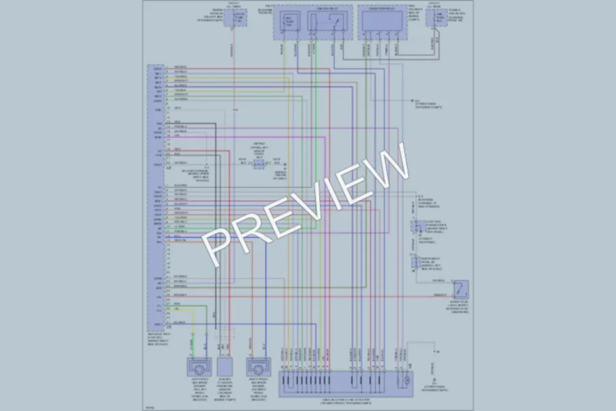 2003 Lexus RX300 Anti Lock Brakes wiring diagram preview