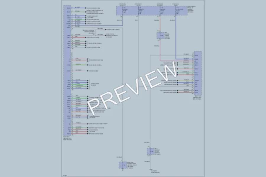 2003 Lexus RX300 Body Control Modules wiring diagram preview