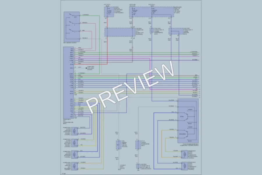 2003 Lexus RX300 Memory Systems wiring diagram preview