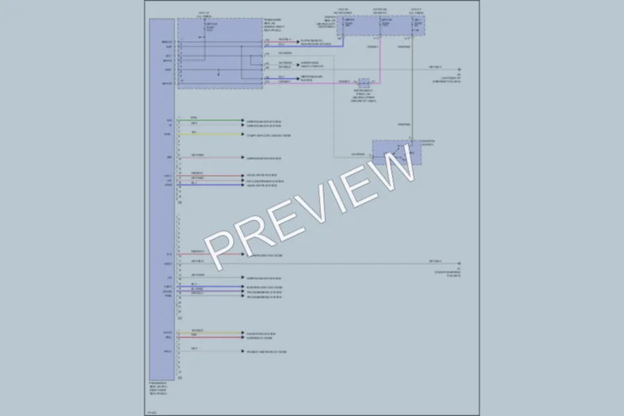 2003 Lexus SC430 Body Control Modules wiring diagram preview