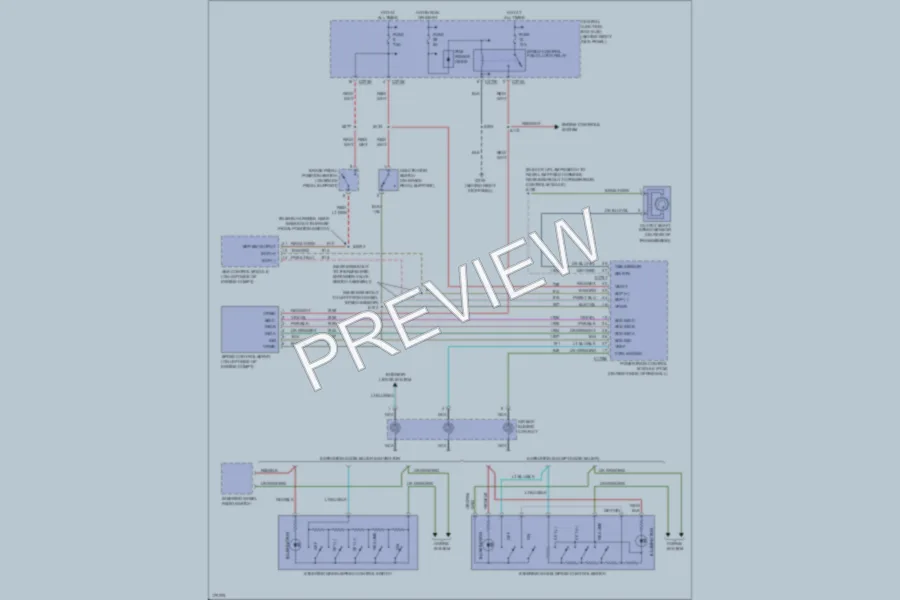 2003 Lincoln Navigator Cruise Control wiring diagram preview