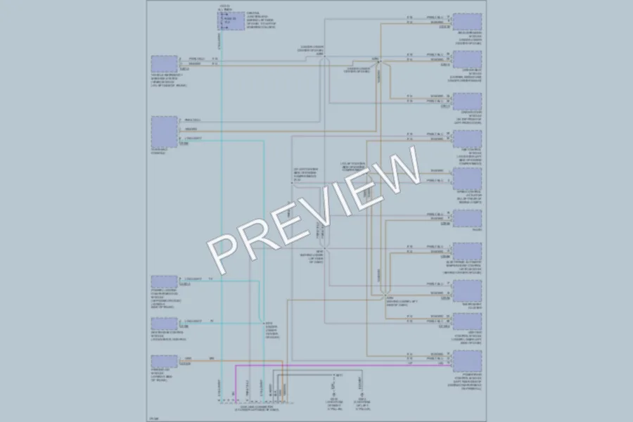 2003 Lincoln TownCar Computer Data Lines wiring diagram preview
