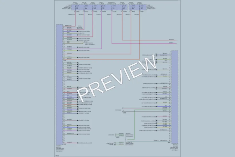 2003 MINI Cooper Body Control Modules wiring diagram preview
