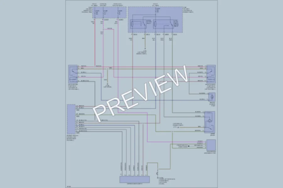 2003 MINI Cooper Wiper Washer wiring diagram preview