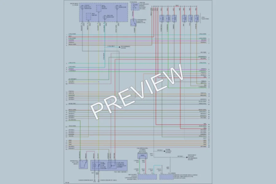 2003 Mazda B3000 Engine Performance wiring diagram preview