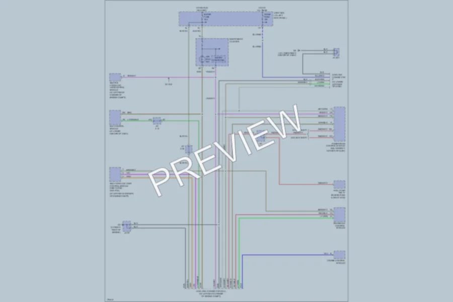 2003 Mazda MPV Computer Data Lines wiring diagram preview