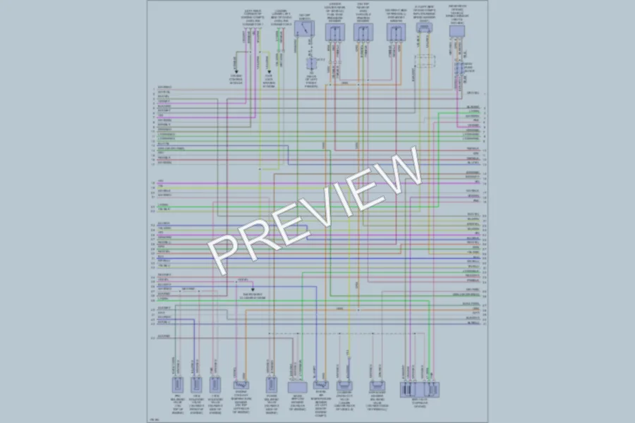 2003 Mazda Protege Engine Performance wiring diagram preview