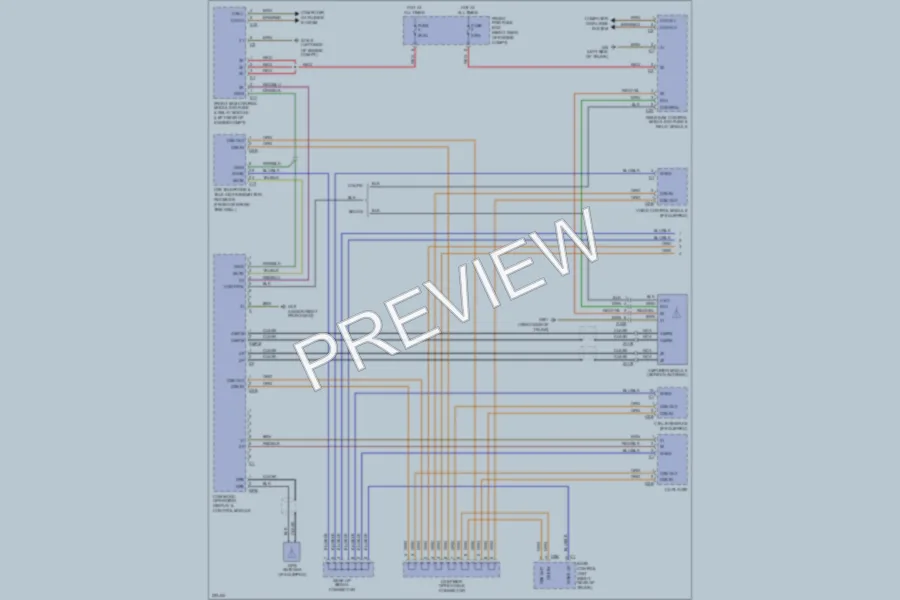 2003 MercedesBenz C240 Radio wiring diagram preview