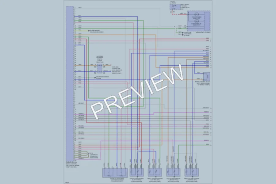 2003 MercedesBenz ML350 Engine Performance wiring diagram preview