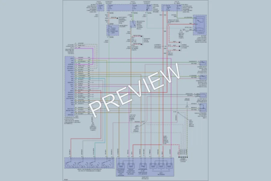 2003 Mercury Sable Transmission wiring diagram preview