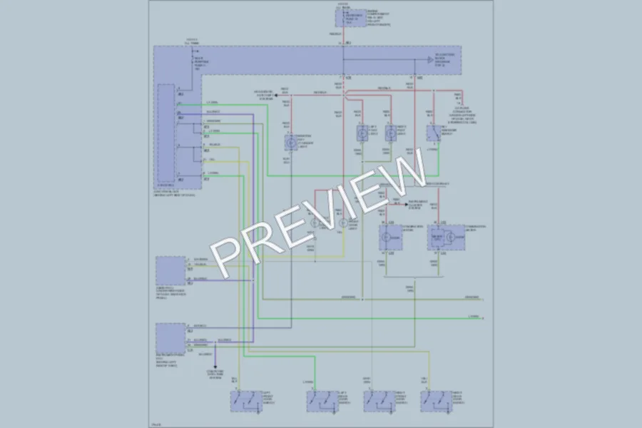 2003 Mitsubishi Diamante Interior Lights wiring diagram preview