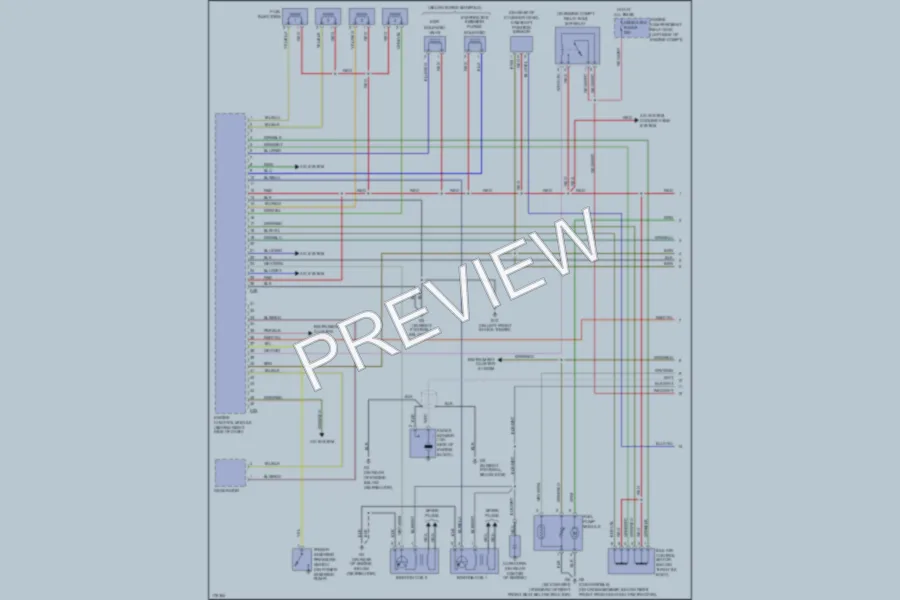 2003 Mitsubishi Eclipse Engine Performance wiring diagram preview