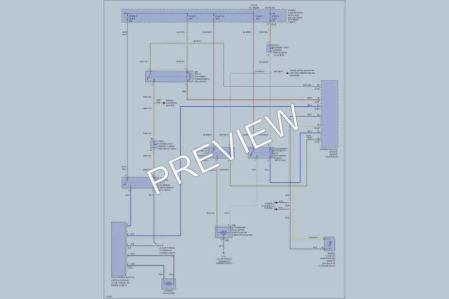 2003 Mitsubishi LancerEvolution Cooling Fan wiring diagram preview