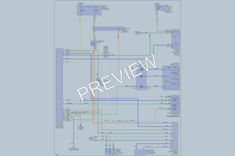 2003 Mitsubishi LancerEvolution Cruise Control wiring diagram preview