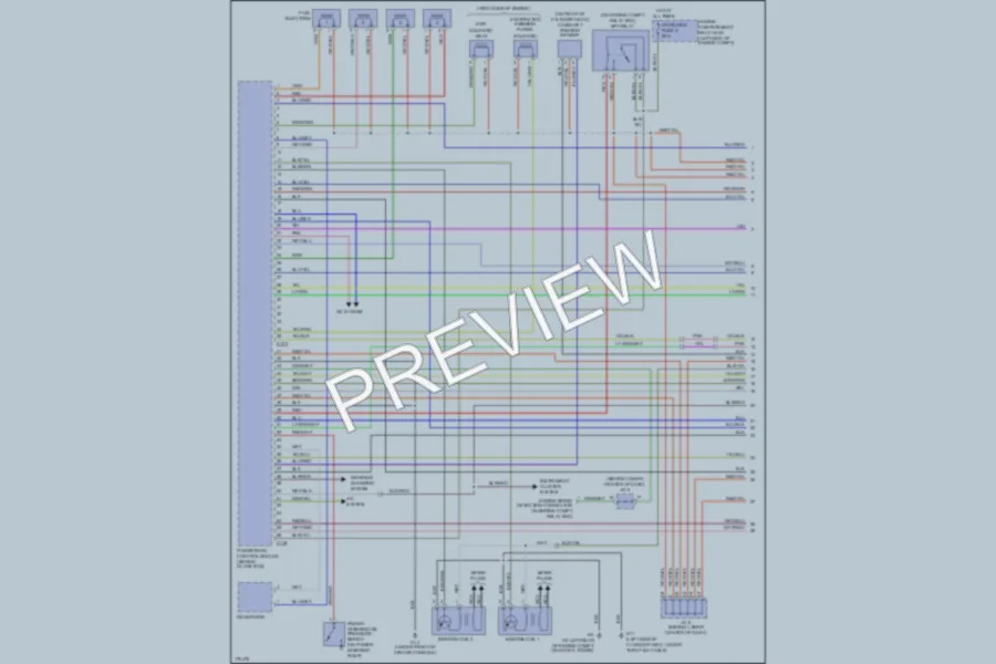2003 Mitsubishi LancerEvolution Engine Performance wiring diagram preview
