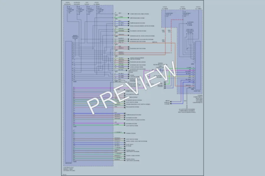 2003 Mitsubishi Montero Body Control Modules wiring diagram preview