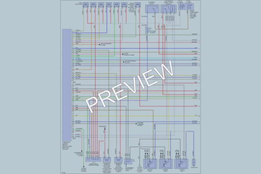 2003 Mitsubishi Montero Engine Performance wiring diagram preview