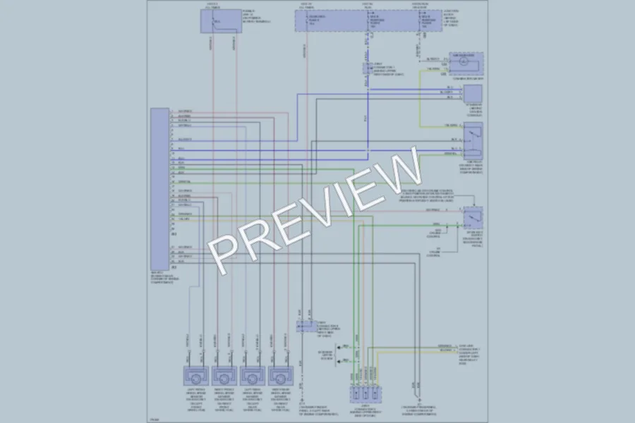 2003 Mitsubishi MonteroSport Anti Lock Brakes wiring diagram preview