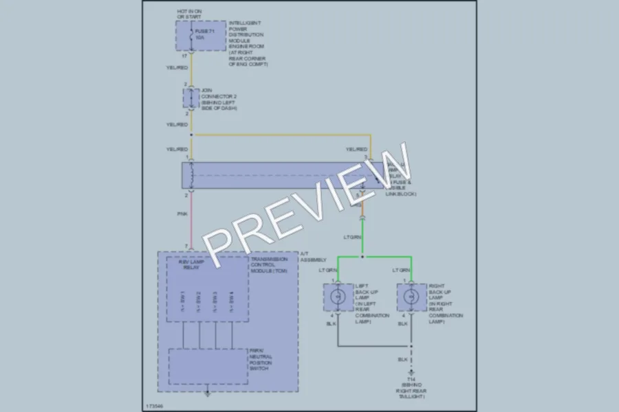 2003 Nissan 350Z Exterior Lights wiring diagram preview