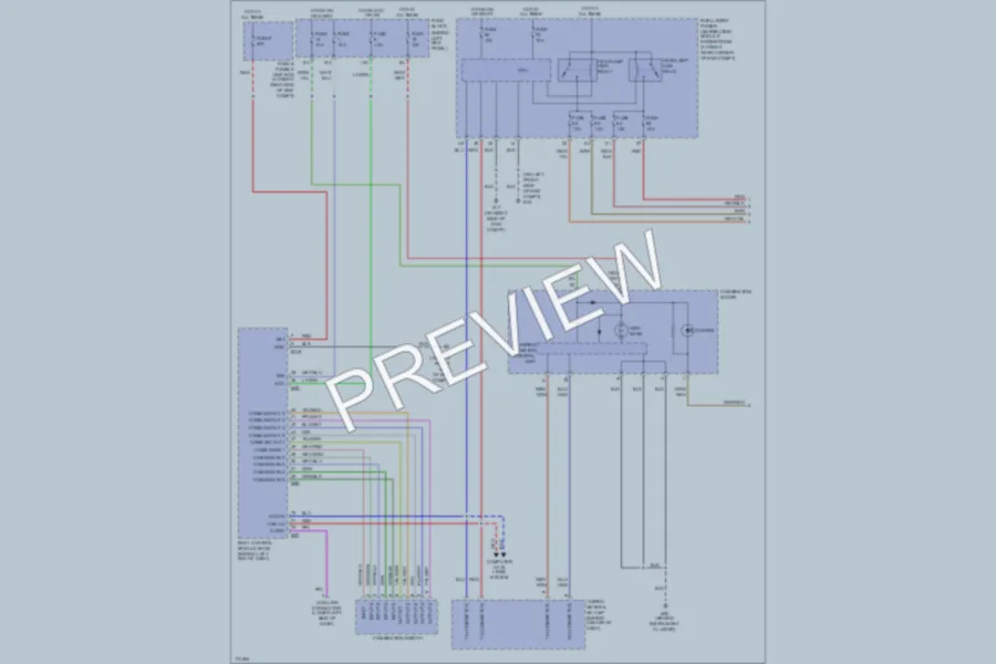 2003 Nissan 350Z Headlights wiring diagram preview