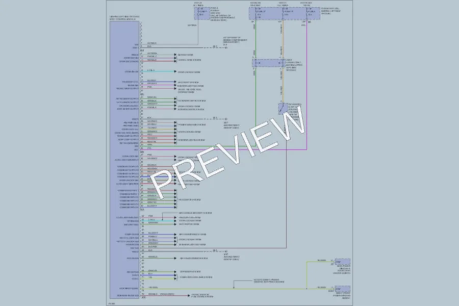 2003 Nissan Altima Body Control Modules wiring diagram preview