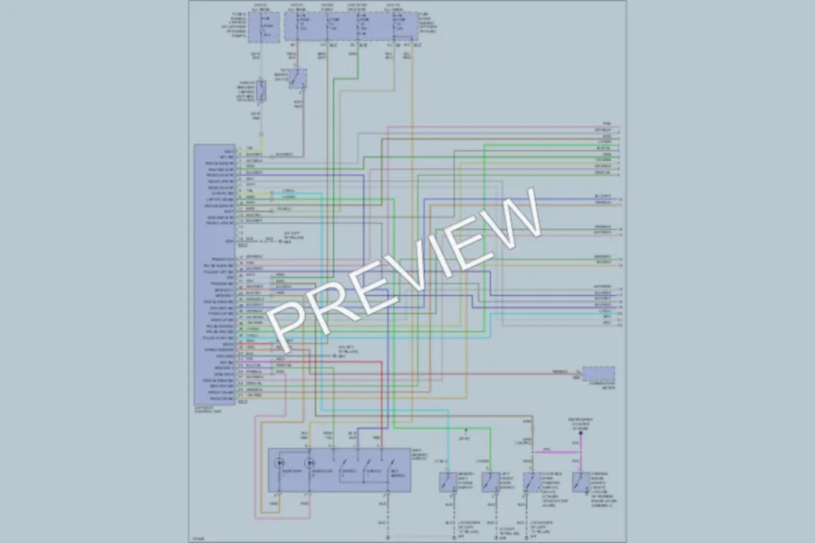 2003 Nissan Maxima Memory Systems wiring diagram preview