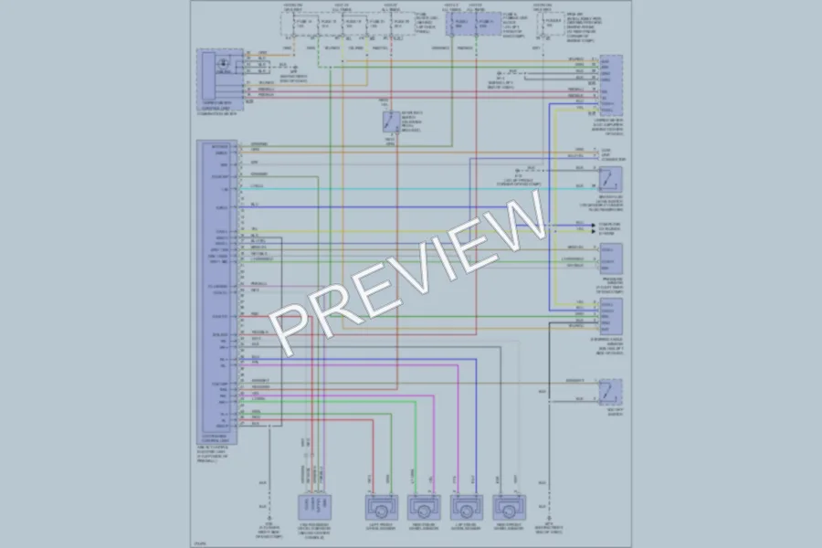 2003 Nissan Murano Anti Lock Brakes wiring diagram preview