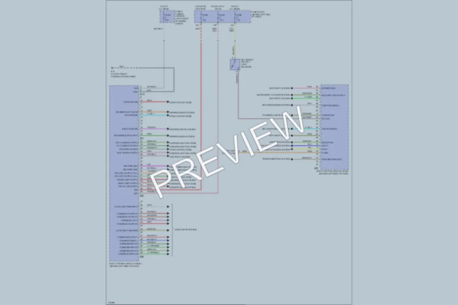 2003 Nissan Murano Body Control Modules wiring diagram preview