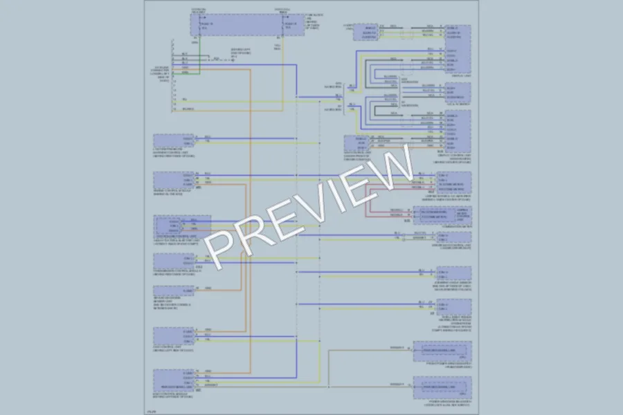 2003 Nissan Murano Computer Data Lines wiring diagram preview