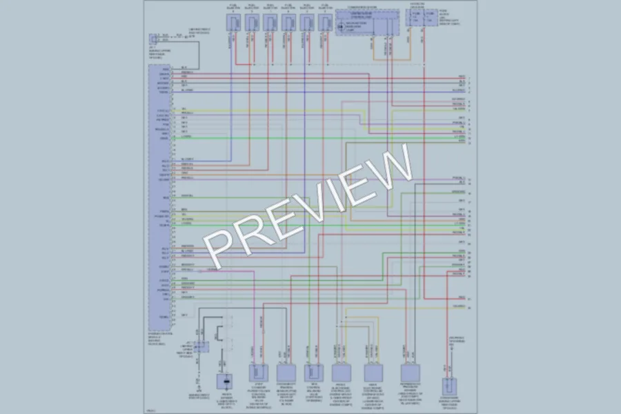2003 Nissan Murano Engine Performance wiring diagram preview