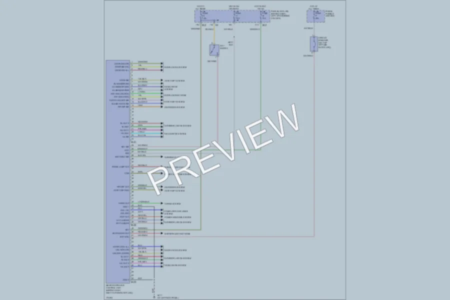2003 Nissan Pathfinder Body Control Modules wiring diagram preview