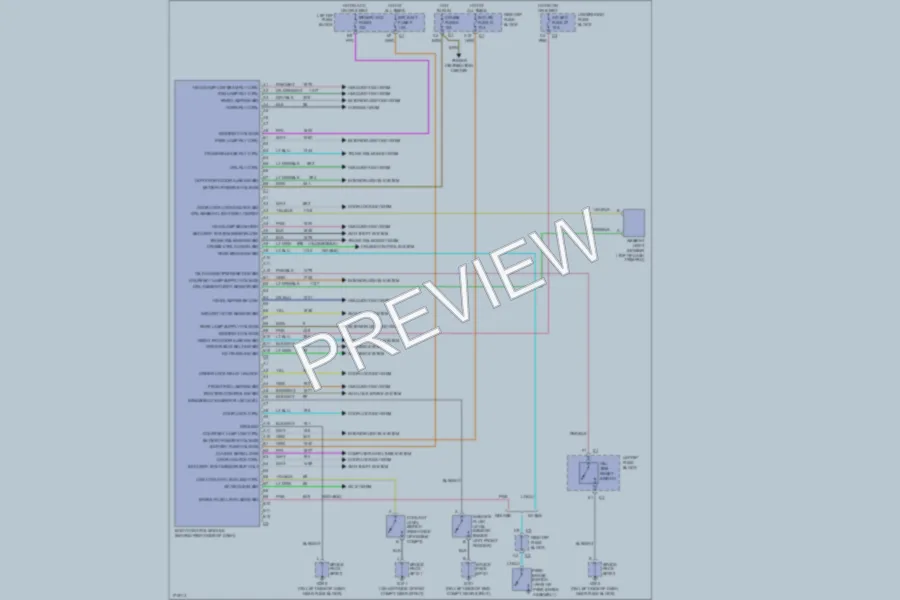 2003 Oldsmobile Alero Body Control Modules wiring diagram preview