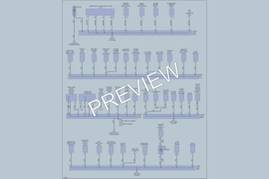 2003 Oldsmobile Alero Ground Distribution wiring diagram preview