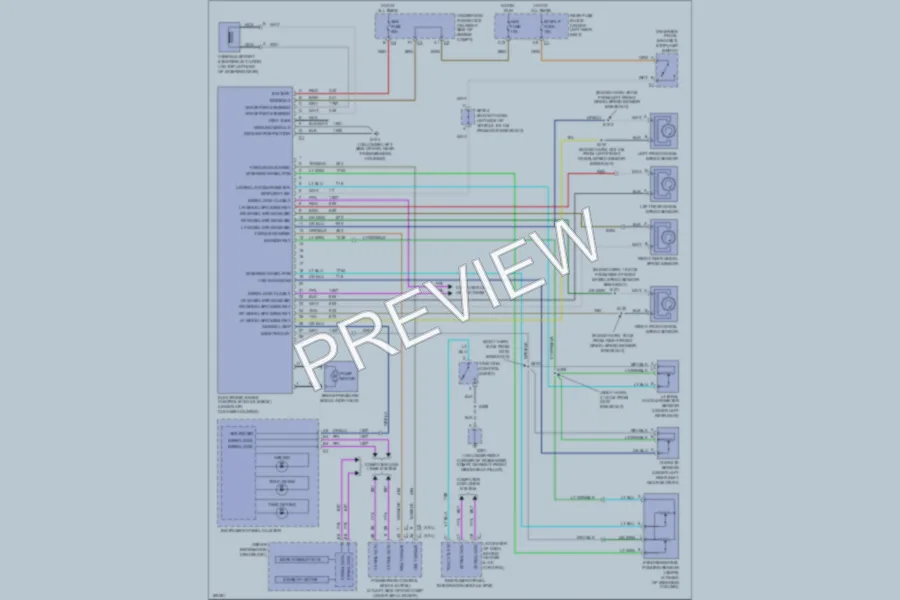 2003 Oldsmobile Aurora Anti Lock Brakes wiring diagram preview