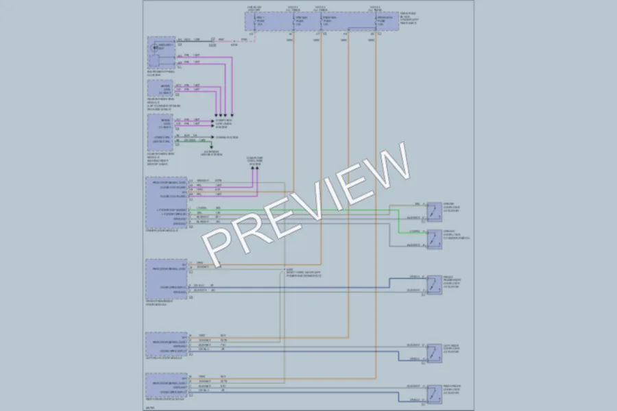 2003 Oldsmobile Aurora Anti Theft wiring diagram preview