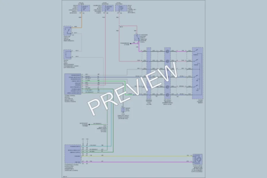 2003 Oldsmobile Aurora Cruise Control wiring diagram preview